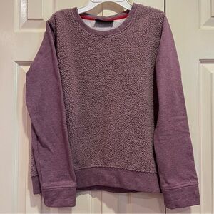 Marmot Sherpa Fleece Sweatshirt Plum Size S
